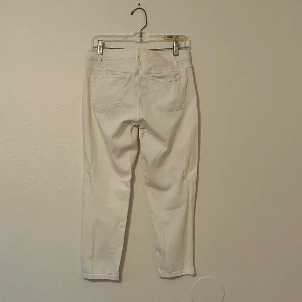 White J. Jill Authentic Fit Slim Ankle Jeans